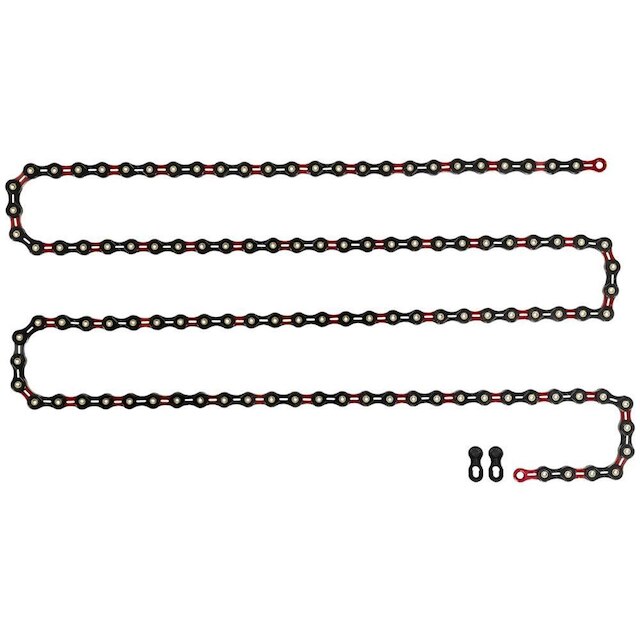 Corrente 11v Sumc preto e vermelho 116L com Embalagem